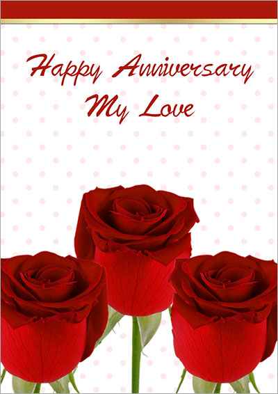 Free Printable Anniversary Card For My Wife