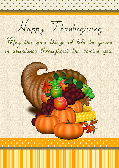 Printable Thanksgiving Cards To Color