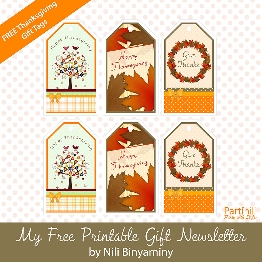 Printable Gift Tags