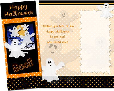 Halloween Greeting Card 005