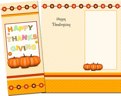 Thanksgiving Greeting Card 002